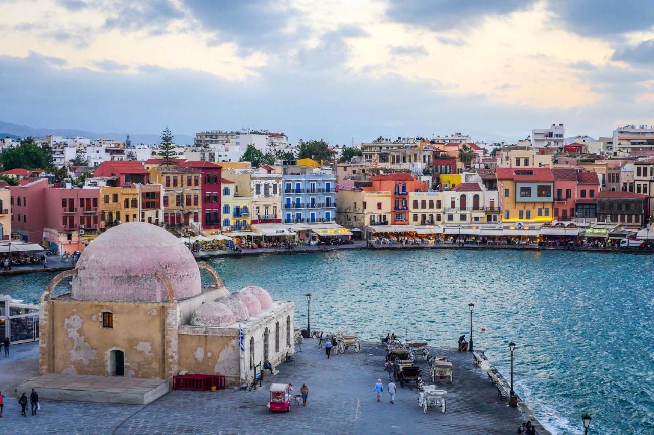 Antigone'S Lux Home 10Mins Walk To Beach, Old Town, City Chania  Luaran gambar